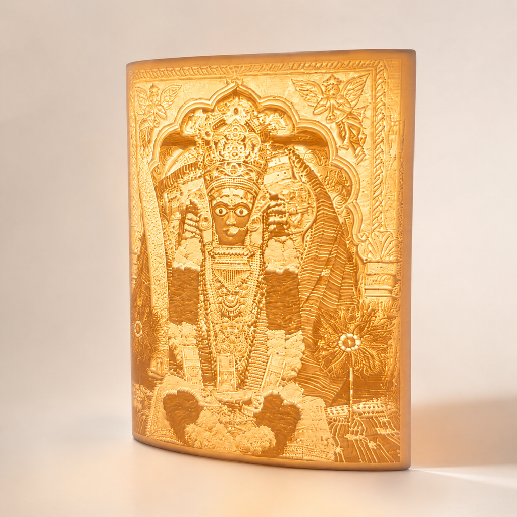 Mata Ashapura Premium Lithophane Lamp - Spiritual Decor